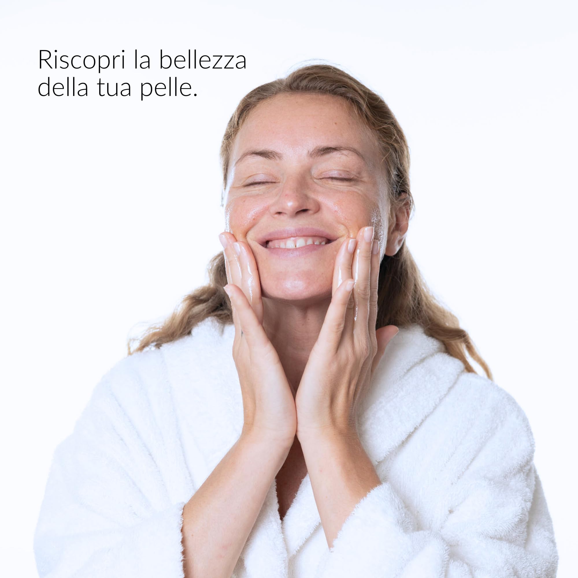 OWLYSTIC Set de Aceite y Mousse Limpiador Facial para Pieles Sensibles - BIO Vegano 100% MADE IN ITALY - Aceite Facial 3 en 1 con Vitamina E y Aceites Preciosos + Mousse Limpiador Desmaquillante