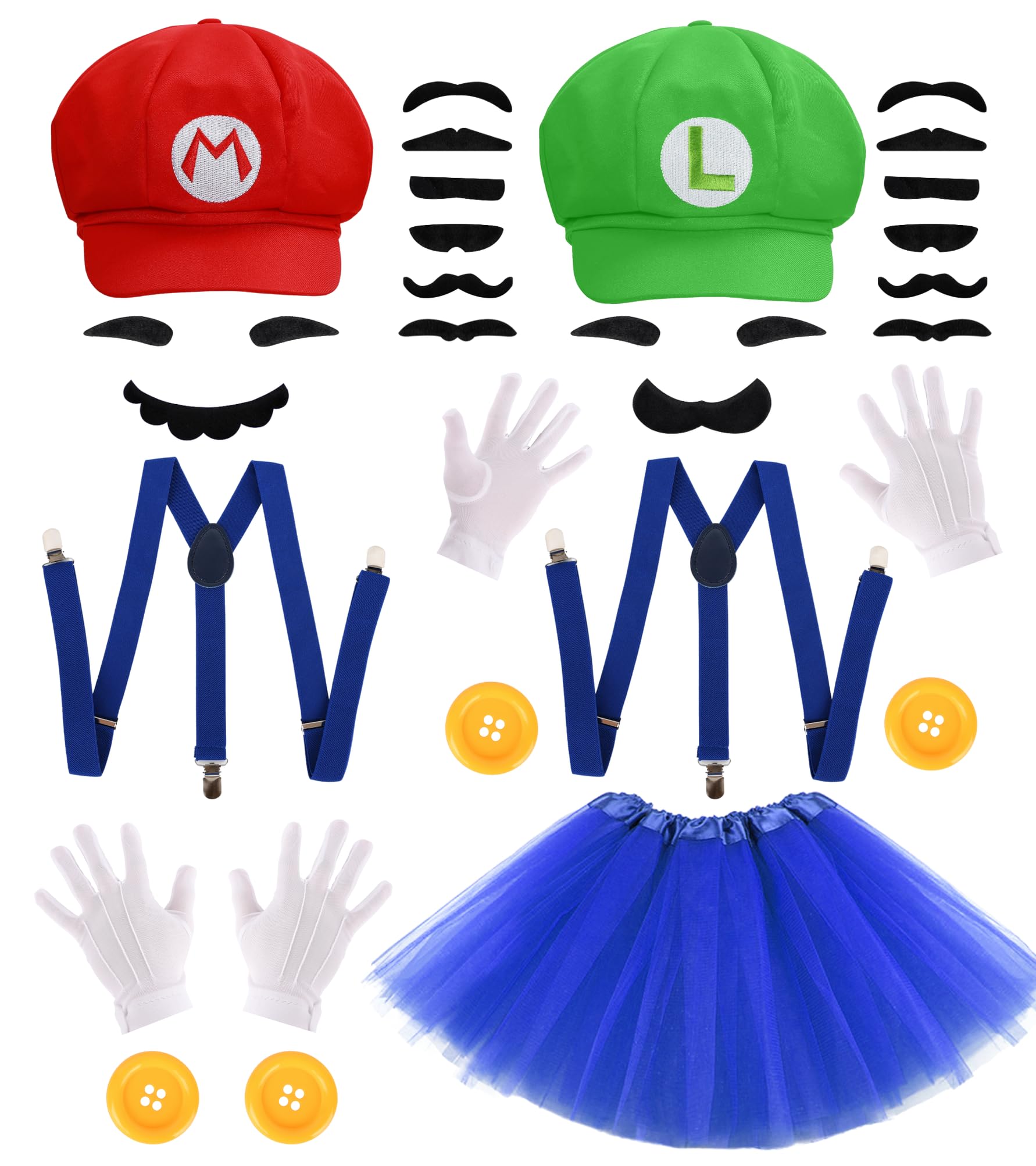 PIIDUOO Mario Luigi Duo Set