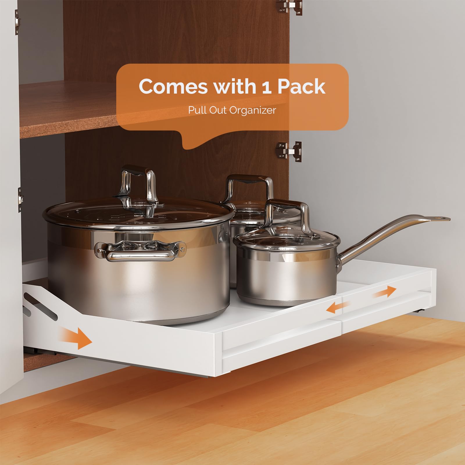 MaraFansie Pull Out Cabinet Organizer Expandable(13