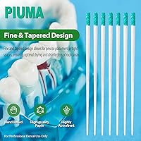 Vista 3 de 200 puntos de papel absorbente Piuma de grado dental #70 de VASTMED Tapper para endodoncia endodóntica dental estéril