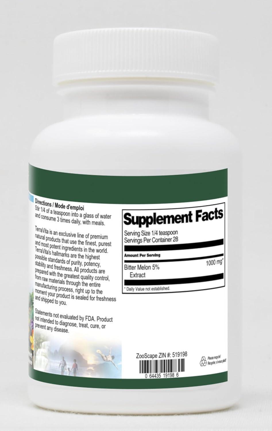 Bitter Melon 5% Powder (1 oz, ZIN: 519198) - 3 Pack