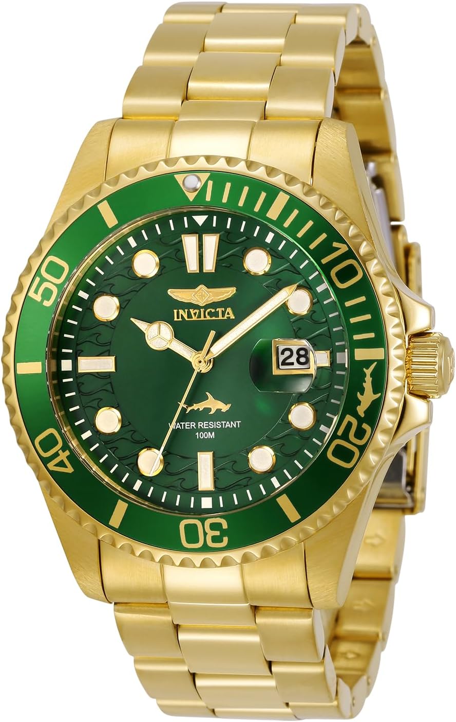 Invicta Pro Diver Stainless Steel Men's Quartz Watch - 43mm