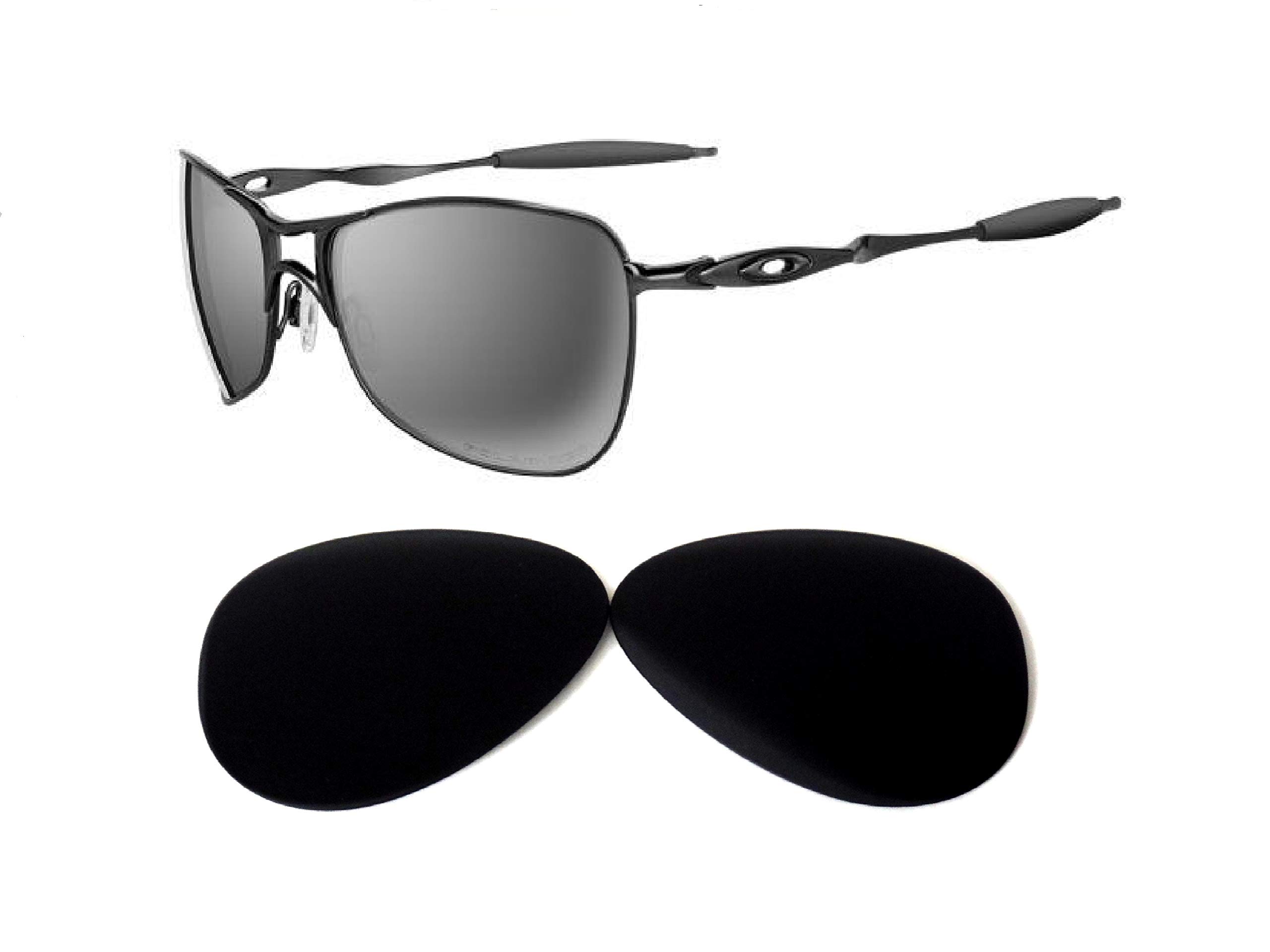 Galaxylense Unisex Black Galaxy Replacement Lenses For Oakley Crosshair 1.0 Polarized,, Regular