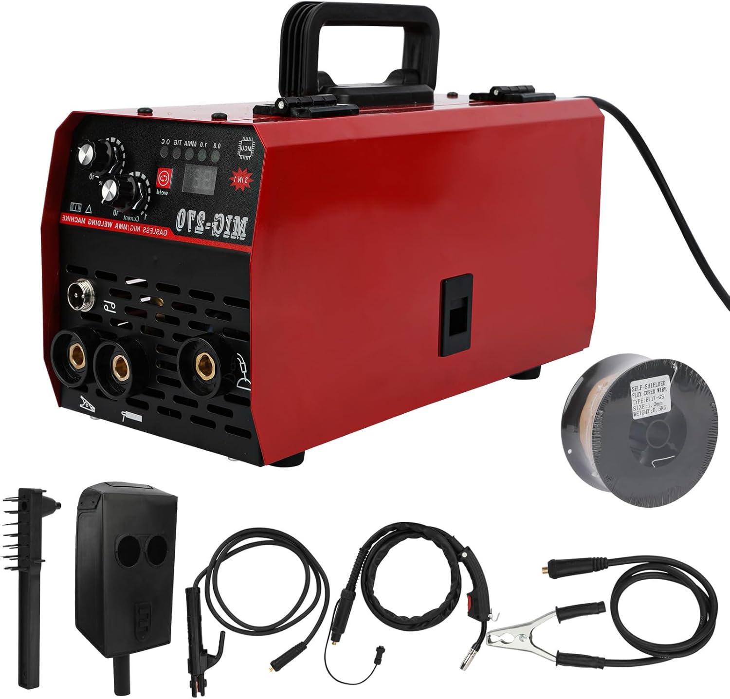 Gasless MIG Welder, TIG/MMA/MIG 3in1 Handheld