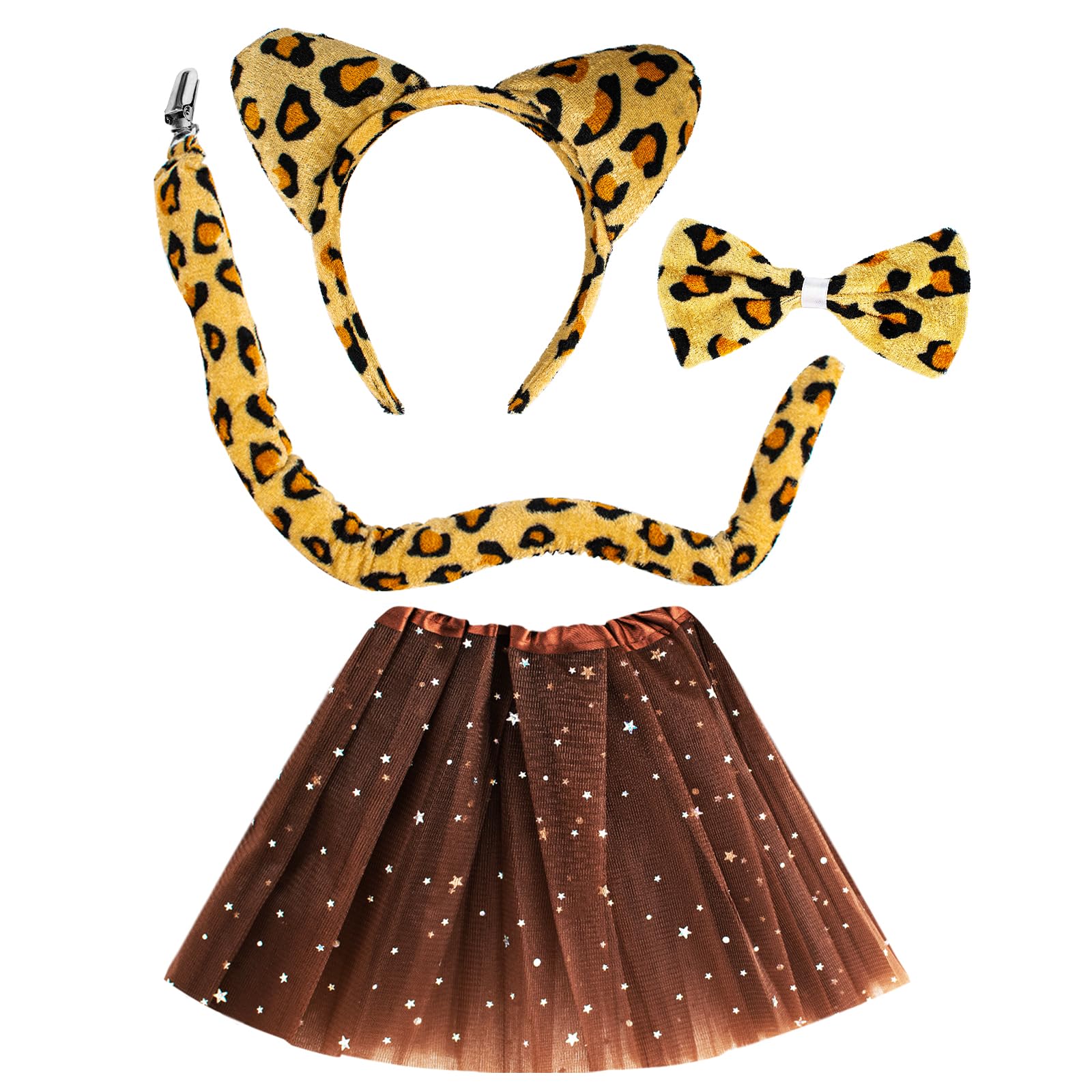 ZONESTA Halloween Costume Cat Costume for Girls, Cat Ears Cat Costume