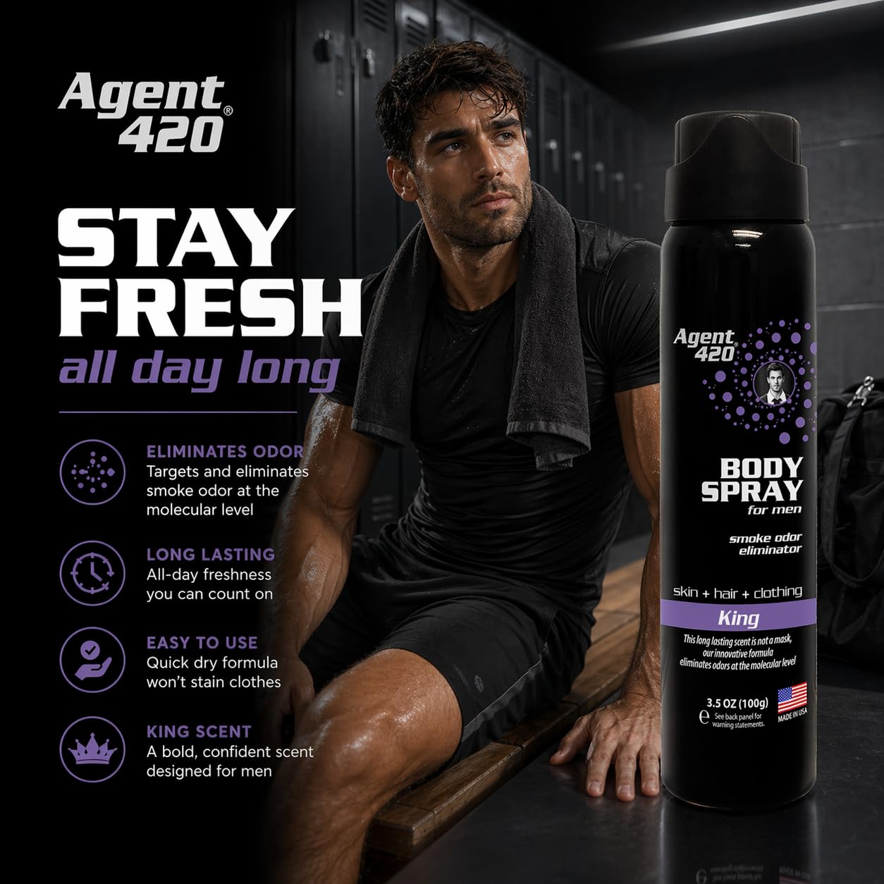 body spray to cover up cigarette smoke Amazon.com : Agent 420 Cannabis & Cigarette Smoke Odor Body Spray for Men,  3.5 oz — Eliminates Odors at the Molecular Level (King) : Health & Household