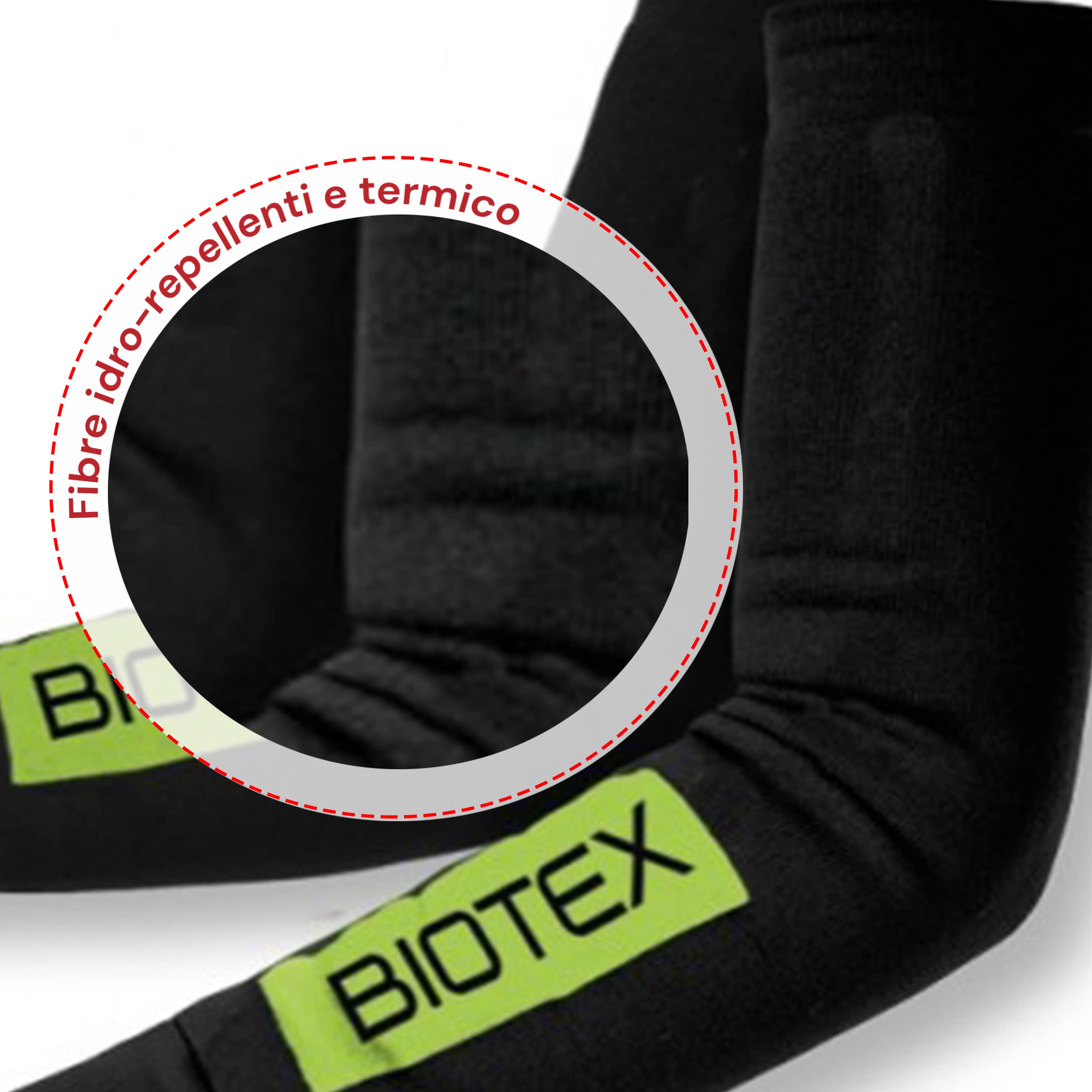 BIOTEX Herren Thermal Armstulpen, Größe M (1er Pack)