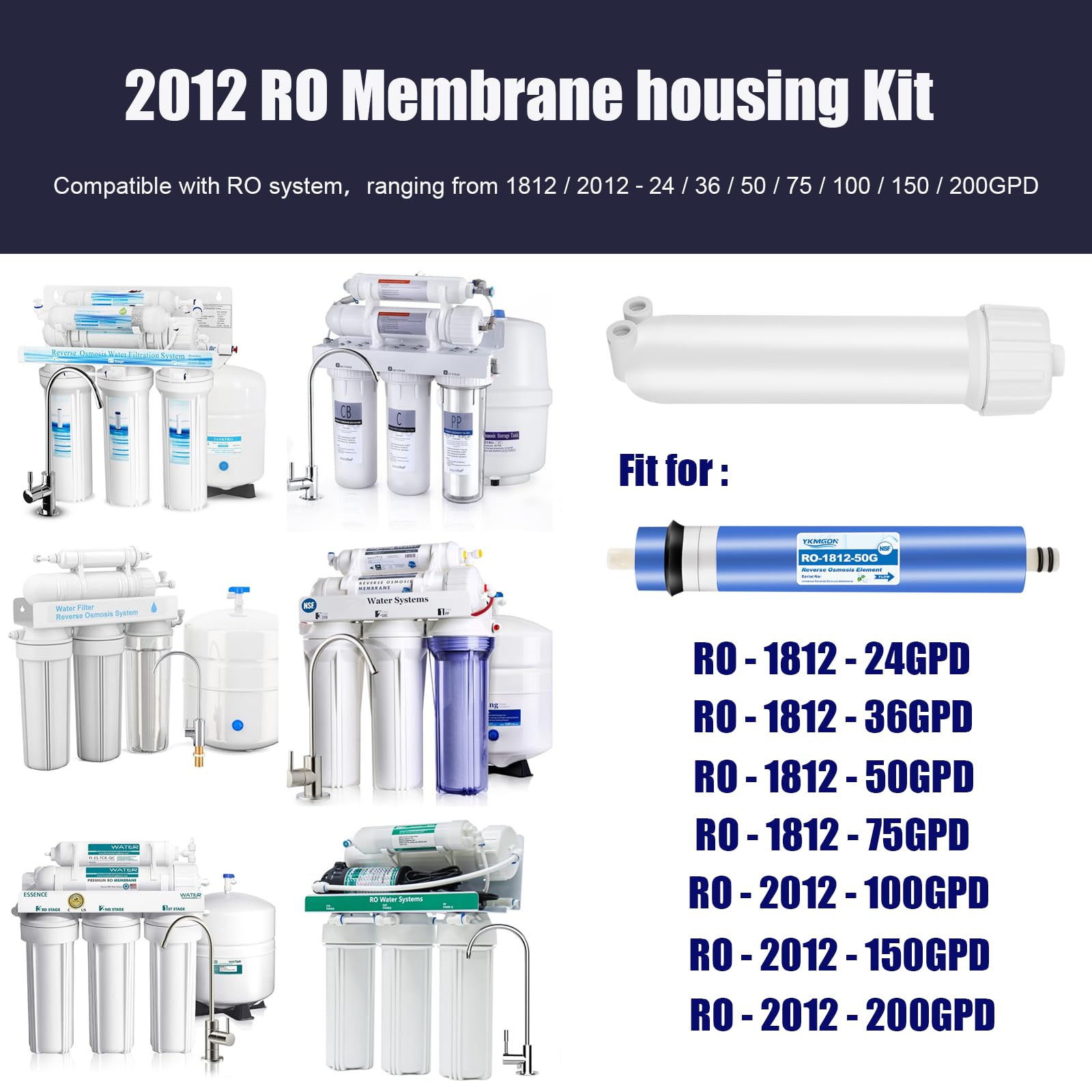 Customized Purificador De Agua Best Alkaline Water Machine 6 Stage Water Filter