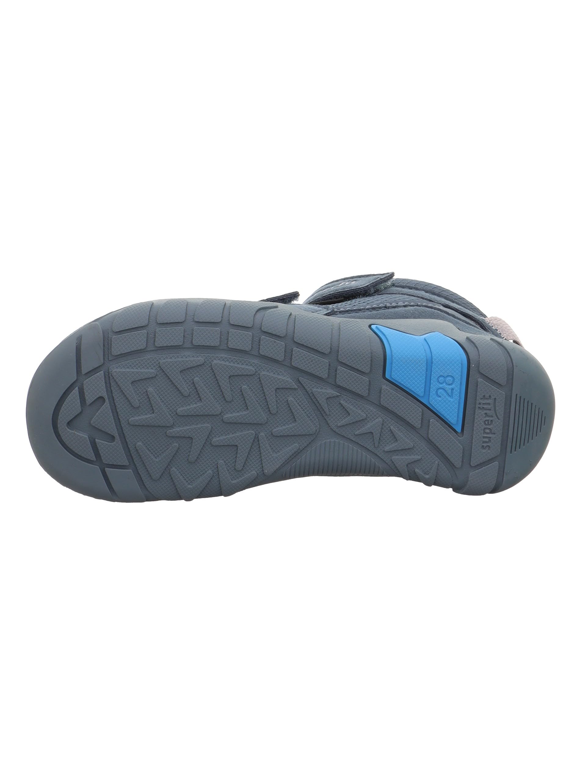 Superfit Trace Jungen leicht gefütterte Gore-Tex BLAU/TÜRKIS 8000 Sneaker, 26 EU