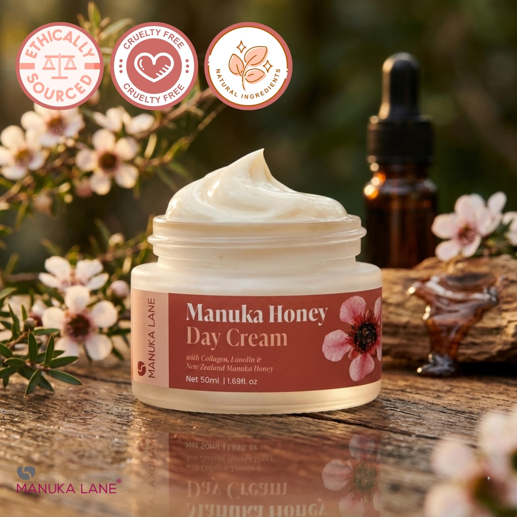 Amazon.com: Manuka Lane Manuka Honey Day Cream The Ultimate Skin