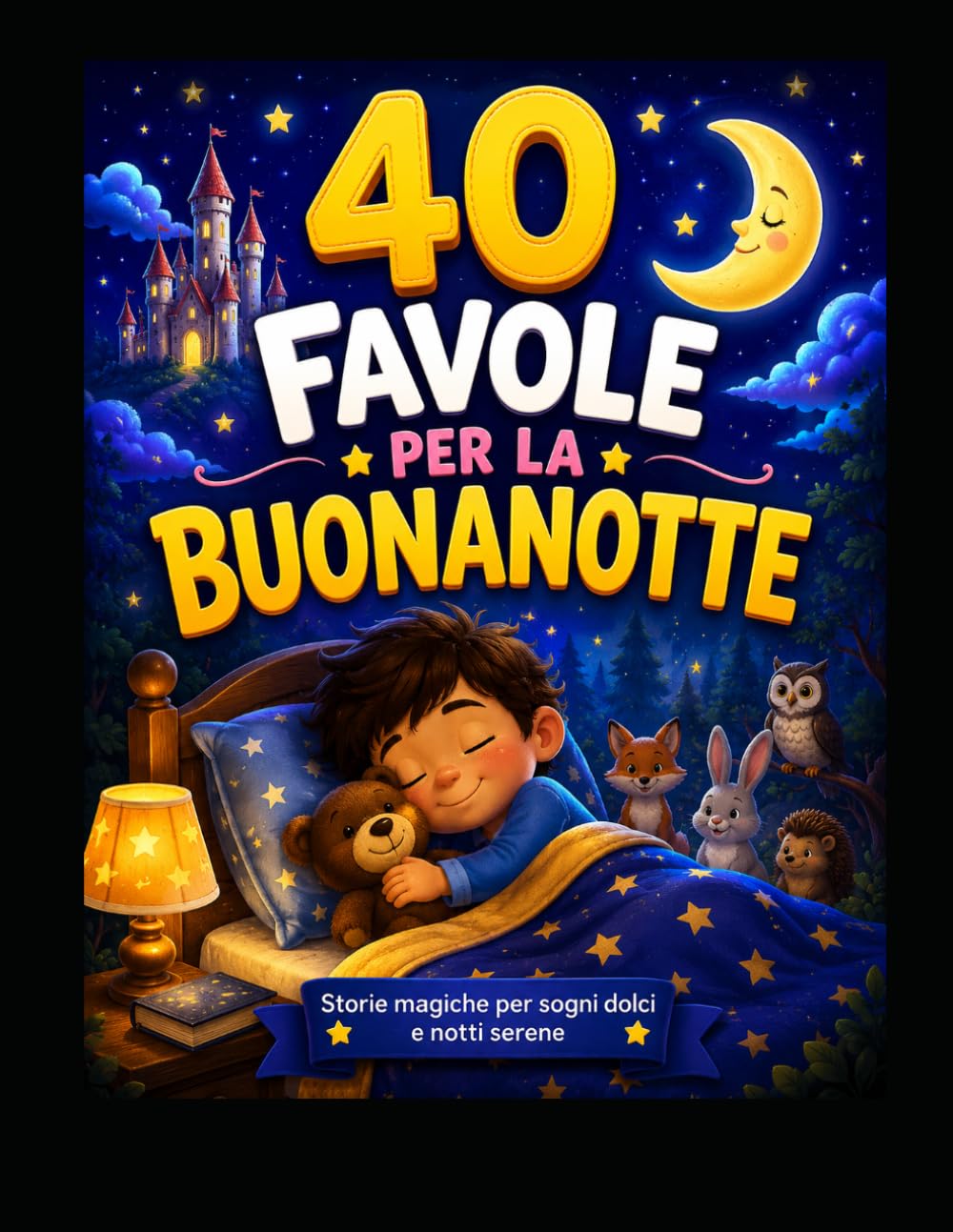 40 Favole della Buonanotte: Storie dolci e brevi per bambini dai 4 agli 8 anni, con animali, amicizia, emozioni e una filastrocca speciale per chi legge