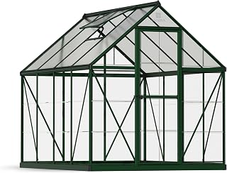 Palram Hybrid Gewächshaus, Grün, 247x185x208 cm