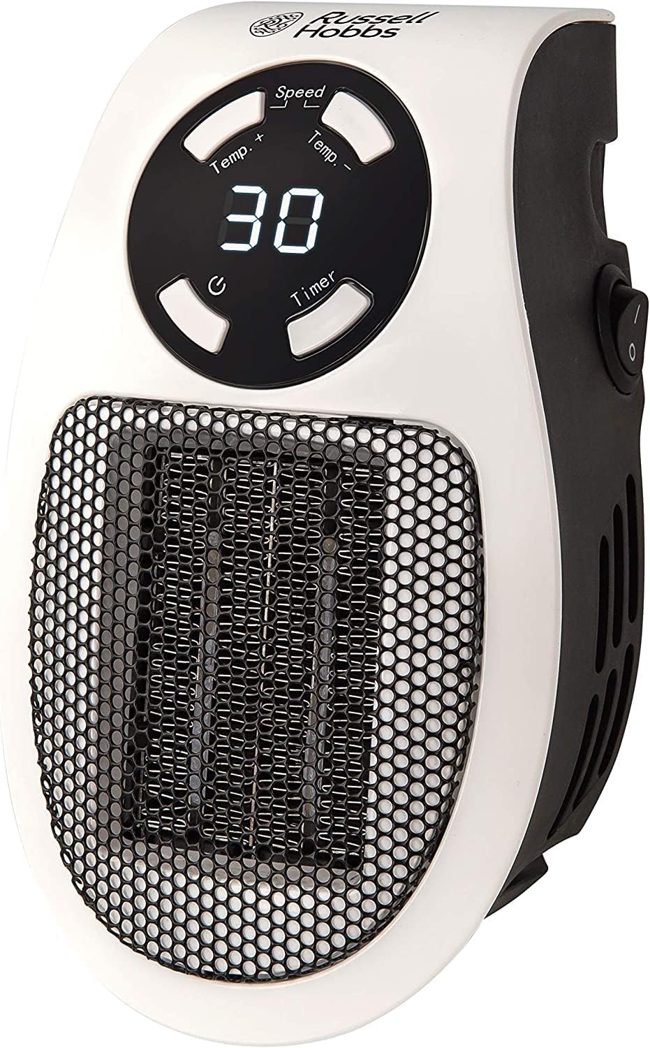 500W Smart Space Electric Small Heater , Wall Outlet Electric Space