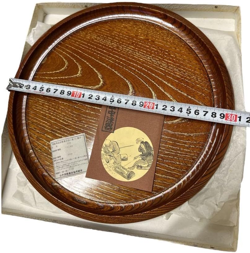 銘木屋久杉 お盆 ○匿名配送○新品未使用 屋久杉 銘木 世界遺産 お盆