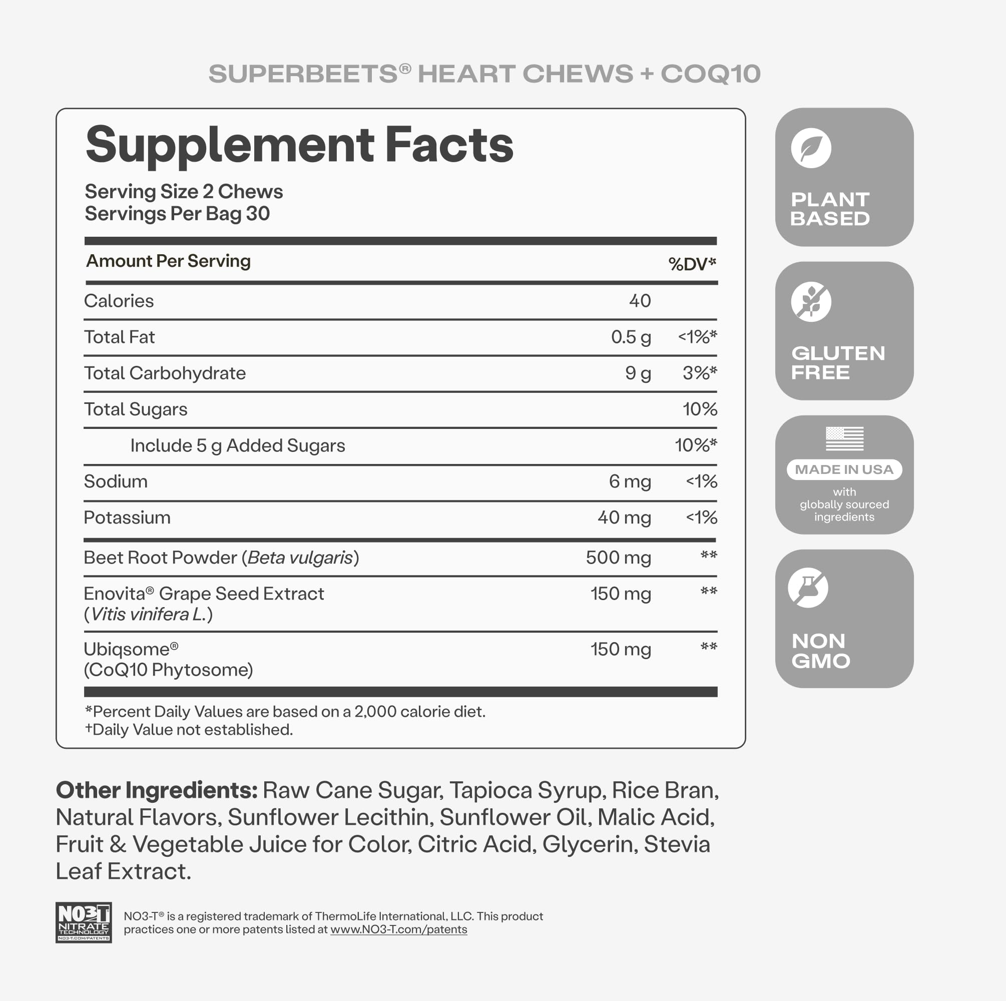 Humann SuperBeets 5-in-1 Heart Chews + 3X Absorption 150mg CoQ10, 60 Ct — Amazon image 10