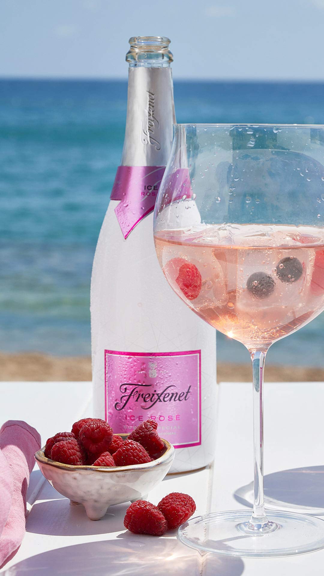 Freixenet - Ice cava rosado botella 750 ml (Paquete de 6)