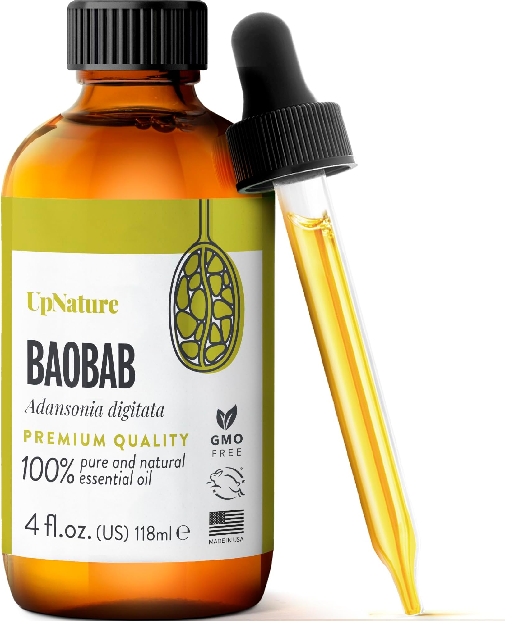 Amazon.com: African Organic BAOBAB SEED OIL 100% Pure Natural Refined ...