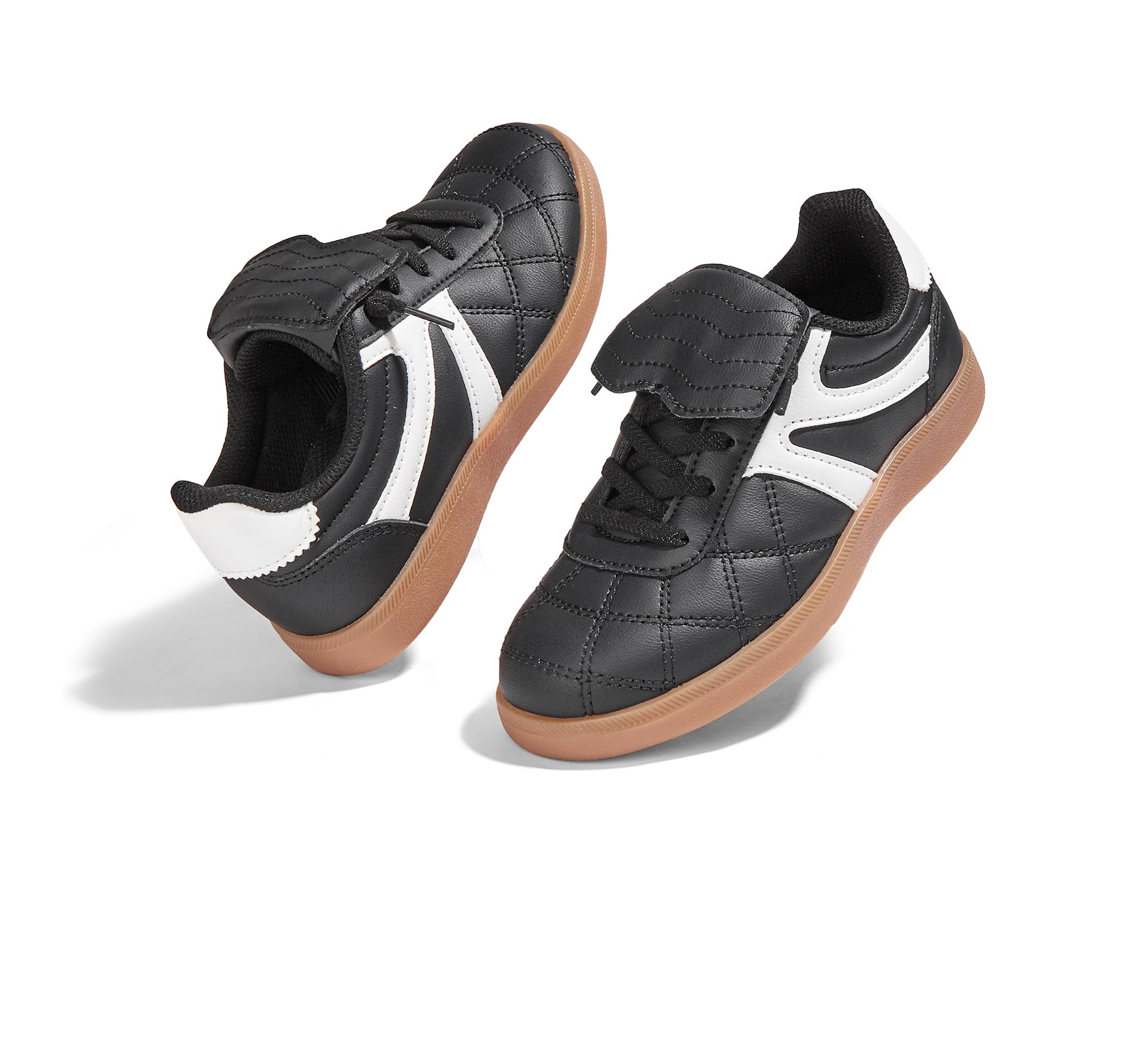 LUCKY STEP Unisex-Child Casual Sneakers Fashion Lightweight Walking Shoes Classic Retro Athletic Sneaker for Little Kids