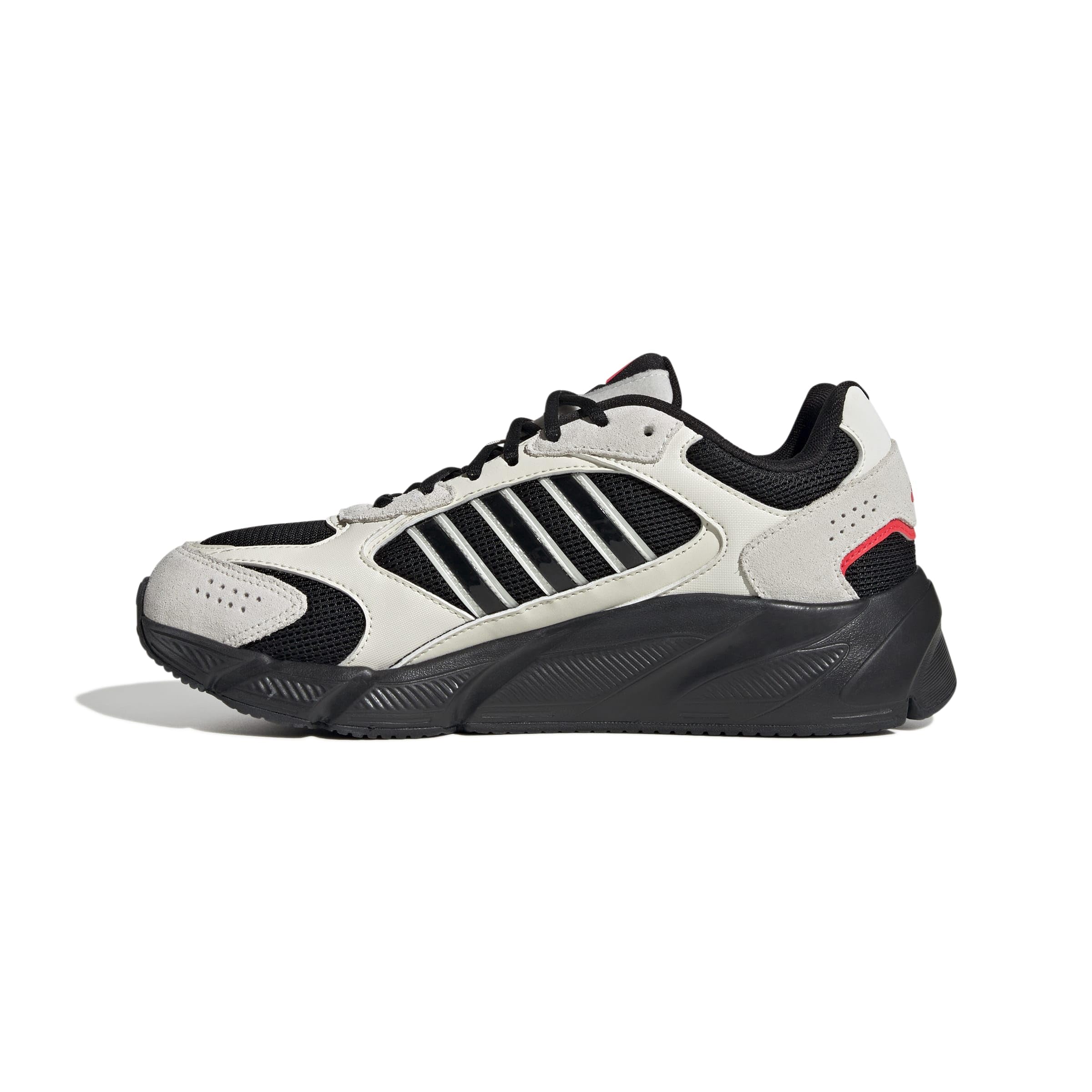 adidas CRAZYCHAOS 2000 Erkek Spor Ayakkabı, CBLACK/CBLACK/LUCRED, 42 2/3 EU