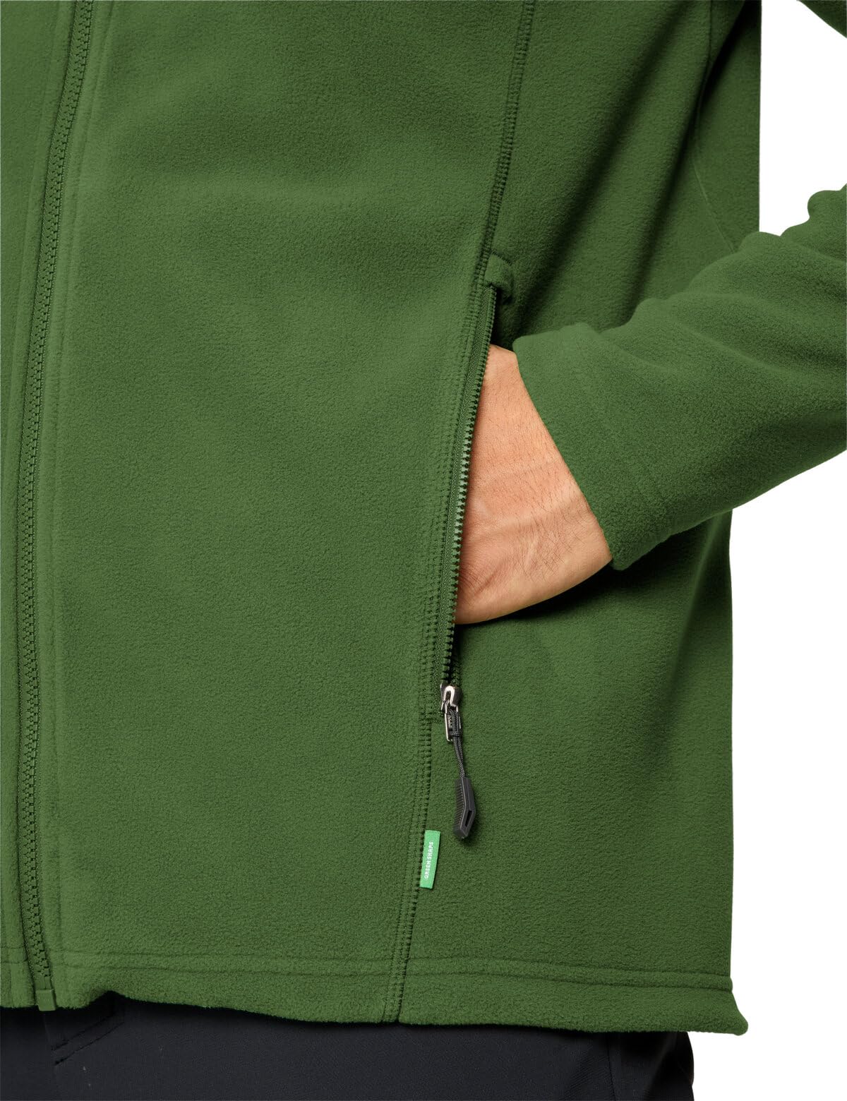 VAUDE Veste polaire Rosemoor II pour homme, douillette pour la randonnée et les loisirs, polaire Polartec chaude