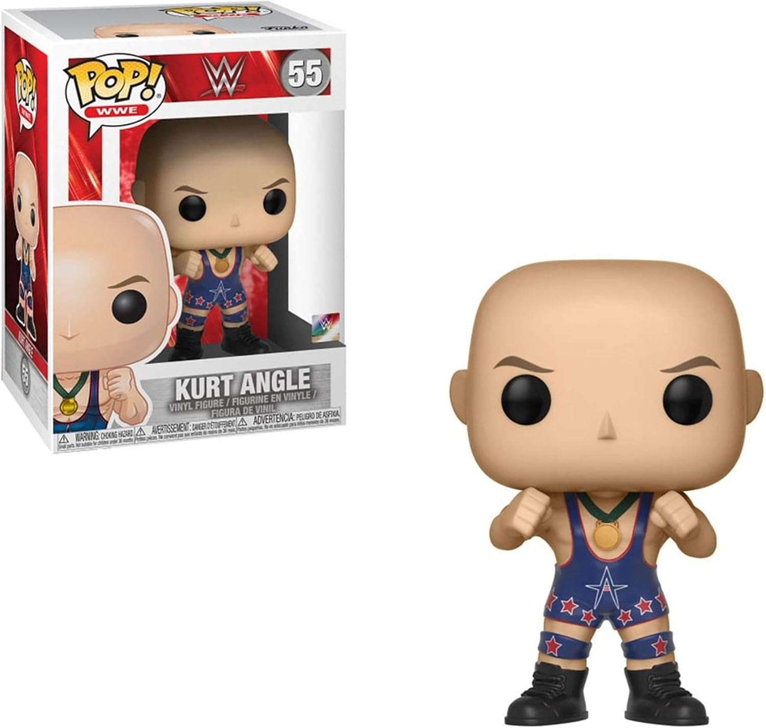 Funko POP! WWE: WWE - Kurt Angle (Ring Gear)