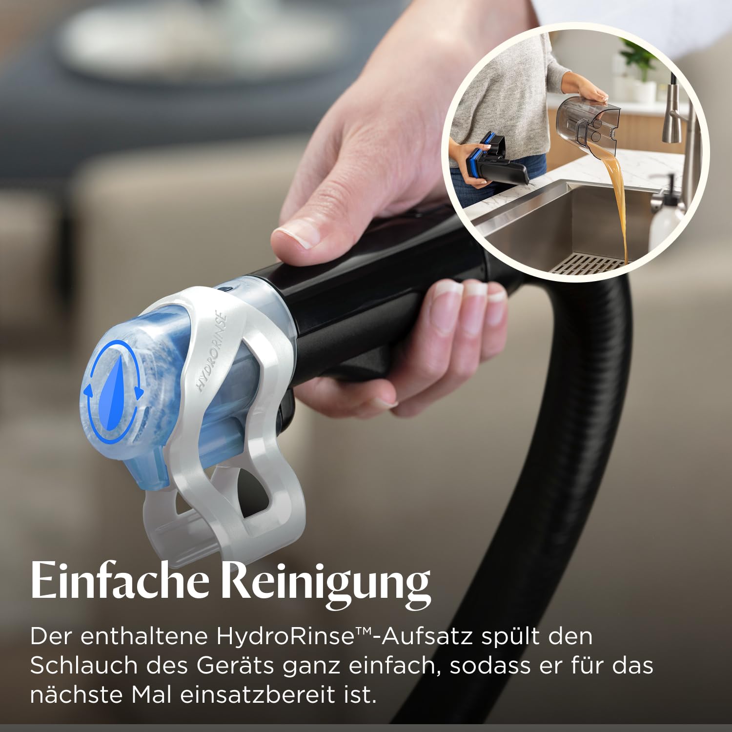 BISSELL SpotClean C5, Polsterreiniger Gerät, Teppichreiniger mit Triple Action System, Leichtgewicht Waschsauger, Nasssauger für Teppiche, Polster, Auto & Mehr, Leistungsstarker 400W Motor, 3861N