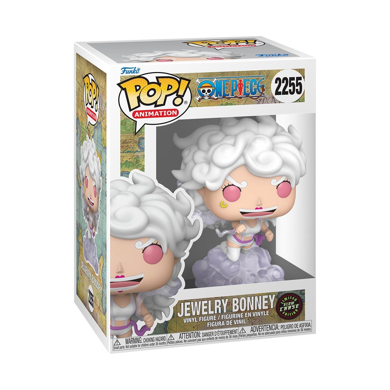 Funko POP! Animation: One Piece, Jewelry Bonney, 1 in 6 chance of receiving the rare Chase variant, Styles may vary - Image 3