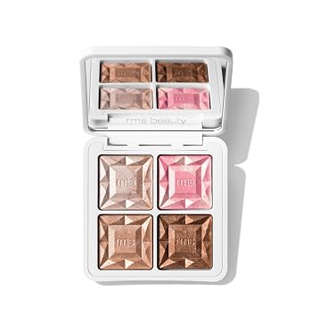 RMS Beauty ReDimension Daily Glow Palette, Talc-Free Face Highlighter