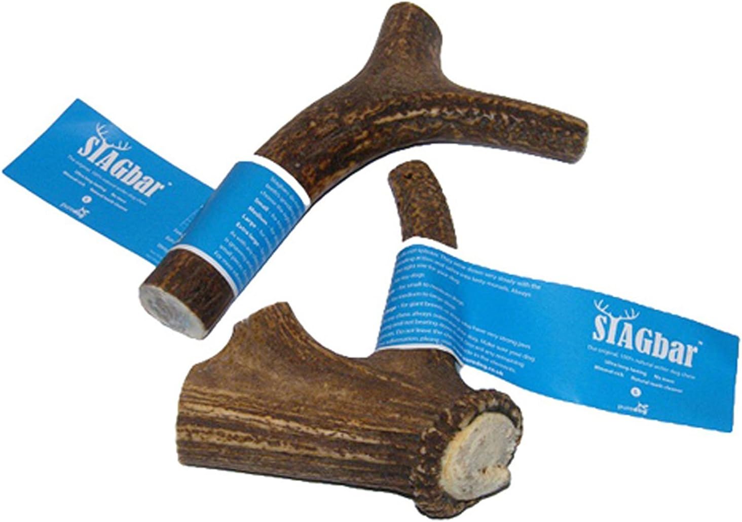 Stagbar Antler Natural Dog Chew Medium x 2 Bulk Buy & Save Money