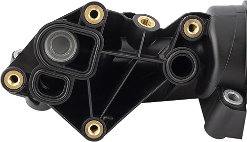 Miniatura 4 de BOXI Carcasa del filtro de aceite compatible para Volkswagen Golf para Jetta Beetle para Passat Rabbit 2005-2014 2.5L/para Audi TT Quattro 2012-2013