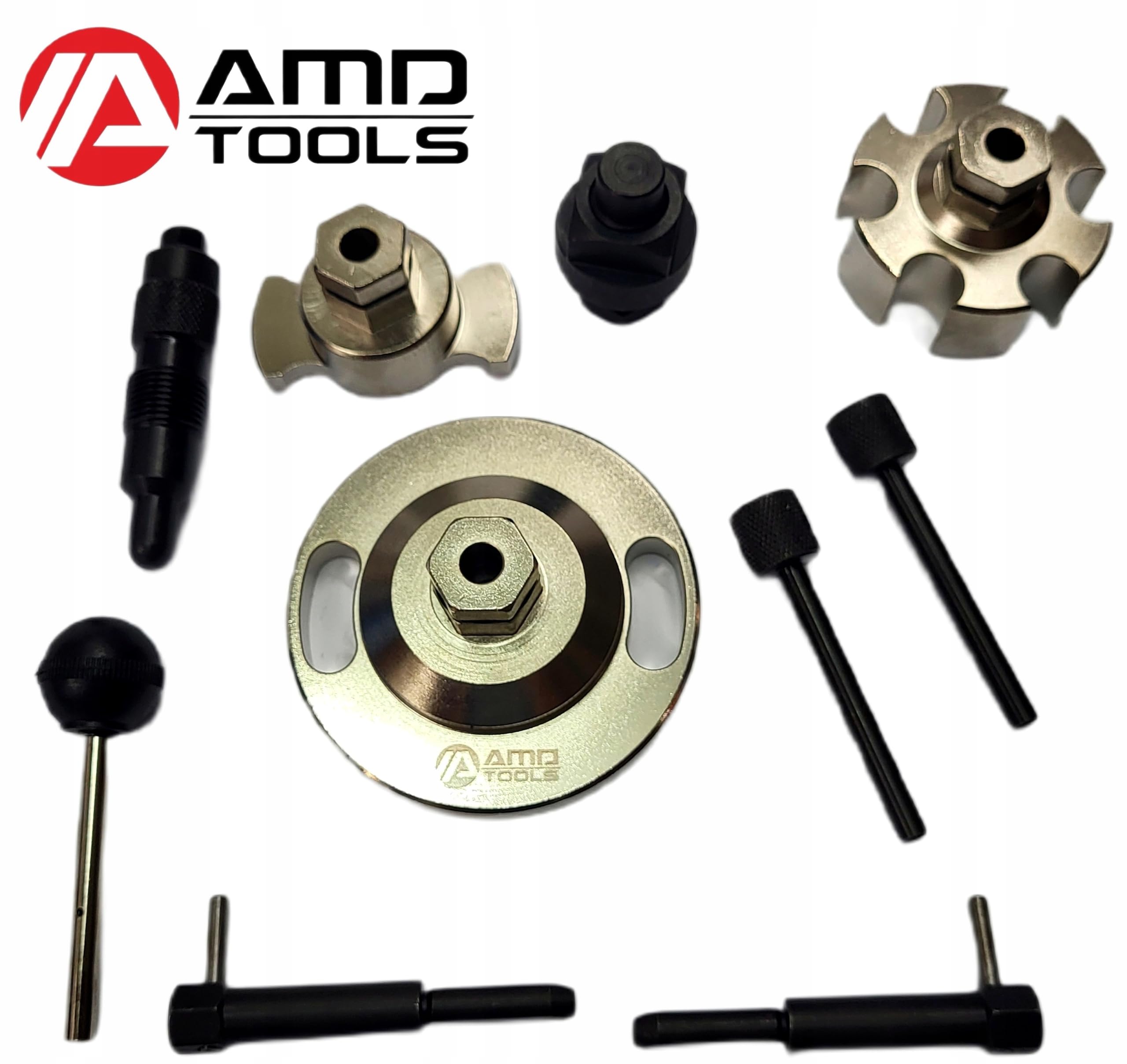 AMD TOOLS Outil de réglage des temps de commande Outil de réglage du moteur Outil de blocage pour Audi pour VW 2.7 3.0 TDI V6