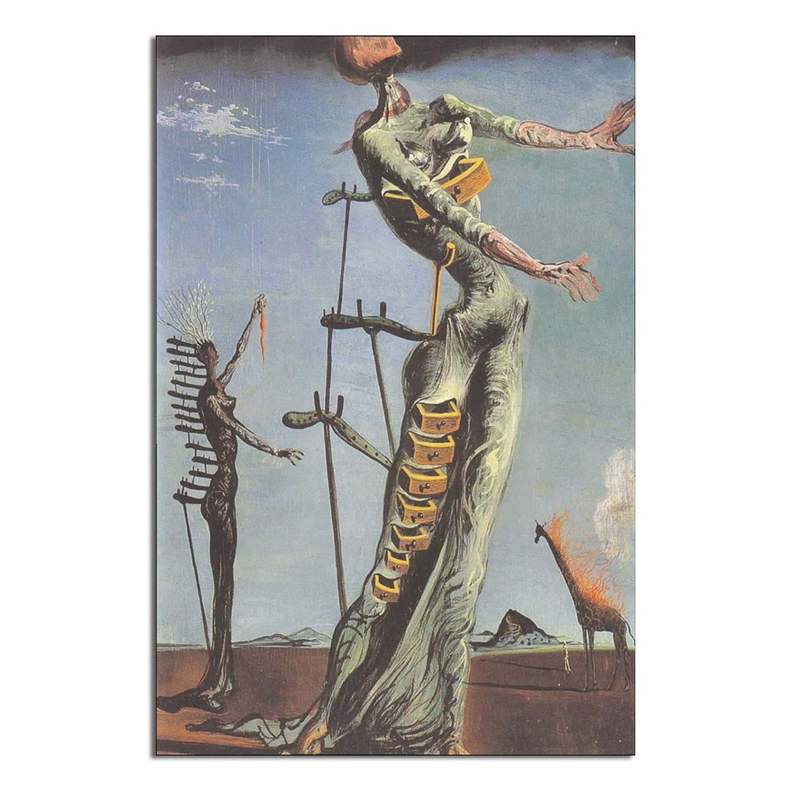 Amazon.co.jp: サルバドール・ダリの絵画のポスターのフルセットです
