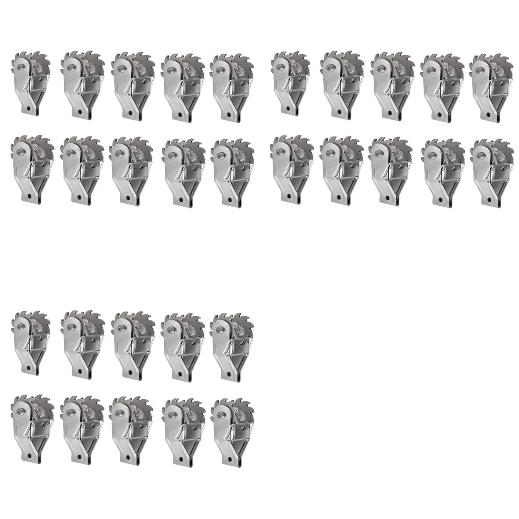 30 Pezzi Tenditore per Recinto Tenditore A Cricchetto per Filo In Resistente