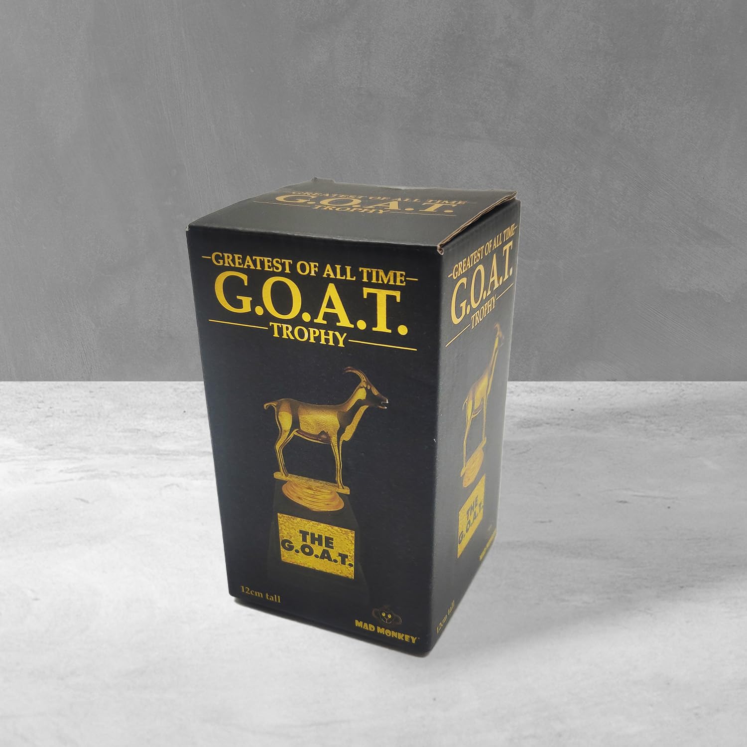 Trofeo G.O.A.T Decoración divertida Mad Monkey