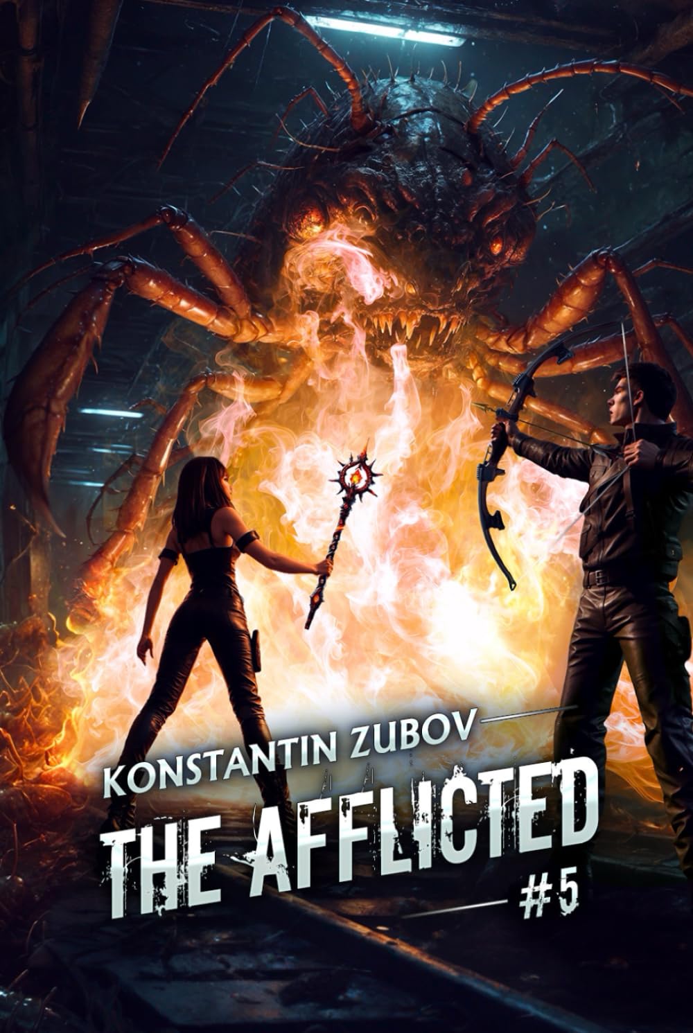 The Afflicted (Book 5): A LitRPG Apocalypse Adventure Series