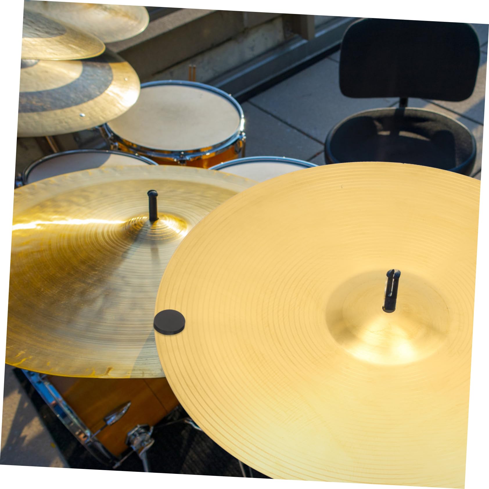 Magnetische Cowbell Dämpfer 4er Set - Schallschutz Für Becken Und Kuhglocken