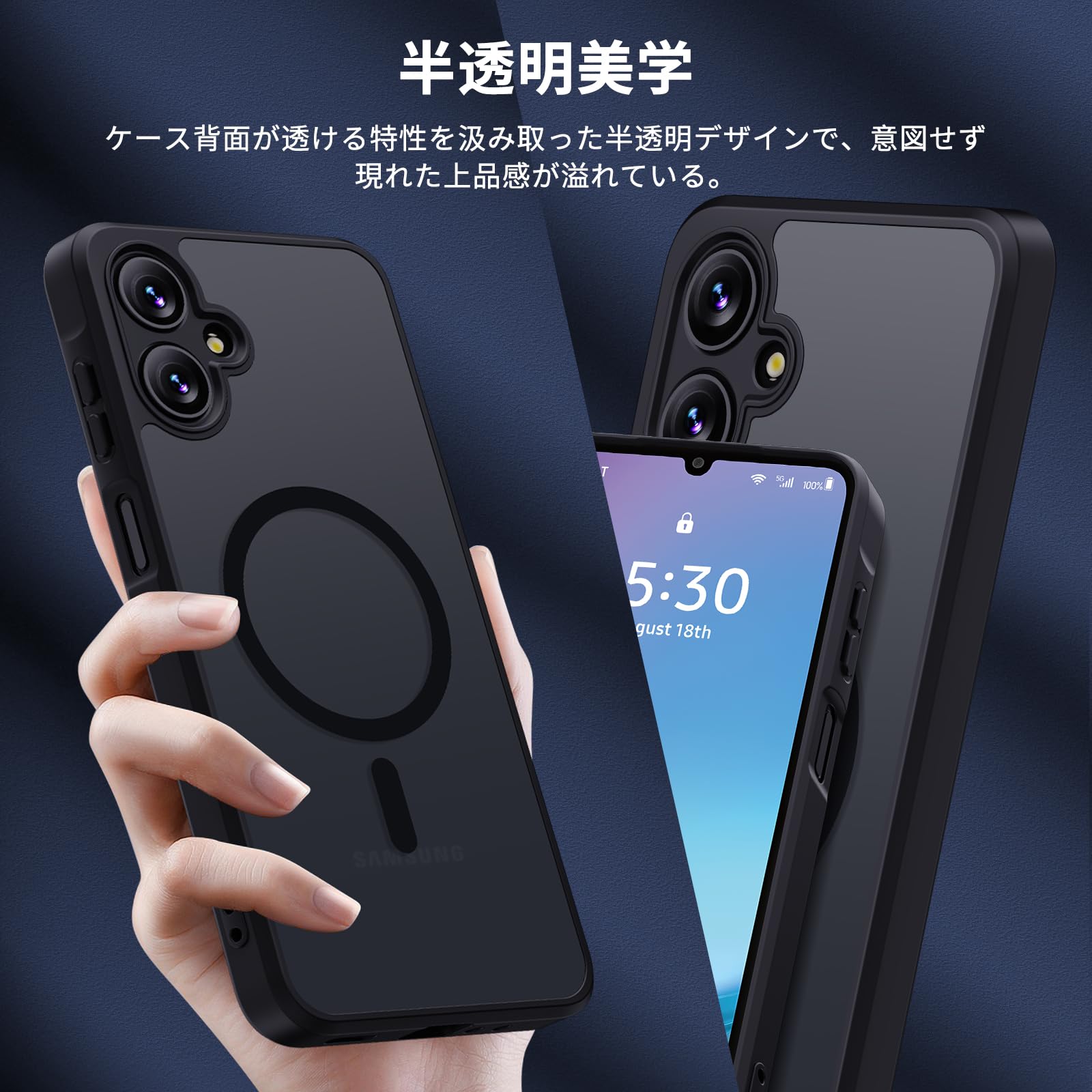 Amazon.co.jp: Aunote Galaxy A25 5g ケース Magsafeに対応 マグネット