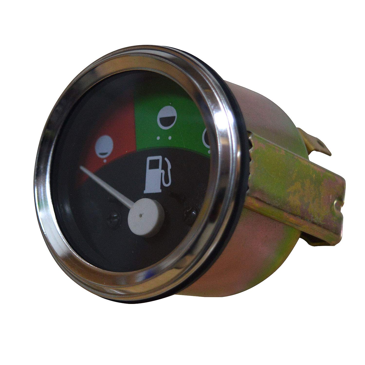 Électrique Niveau Carburant Jauge, Essence Compteur pour Tracteur Avec Analogique Écran Et LCD Rétro-éclairage