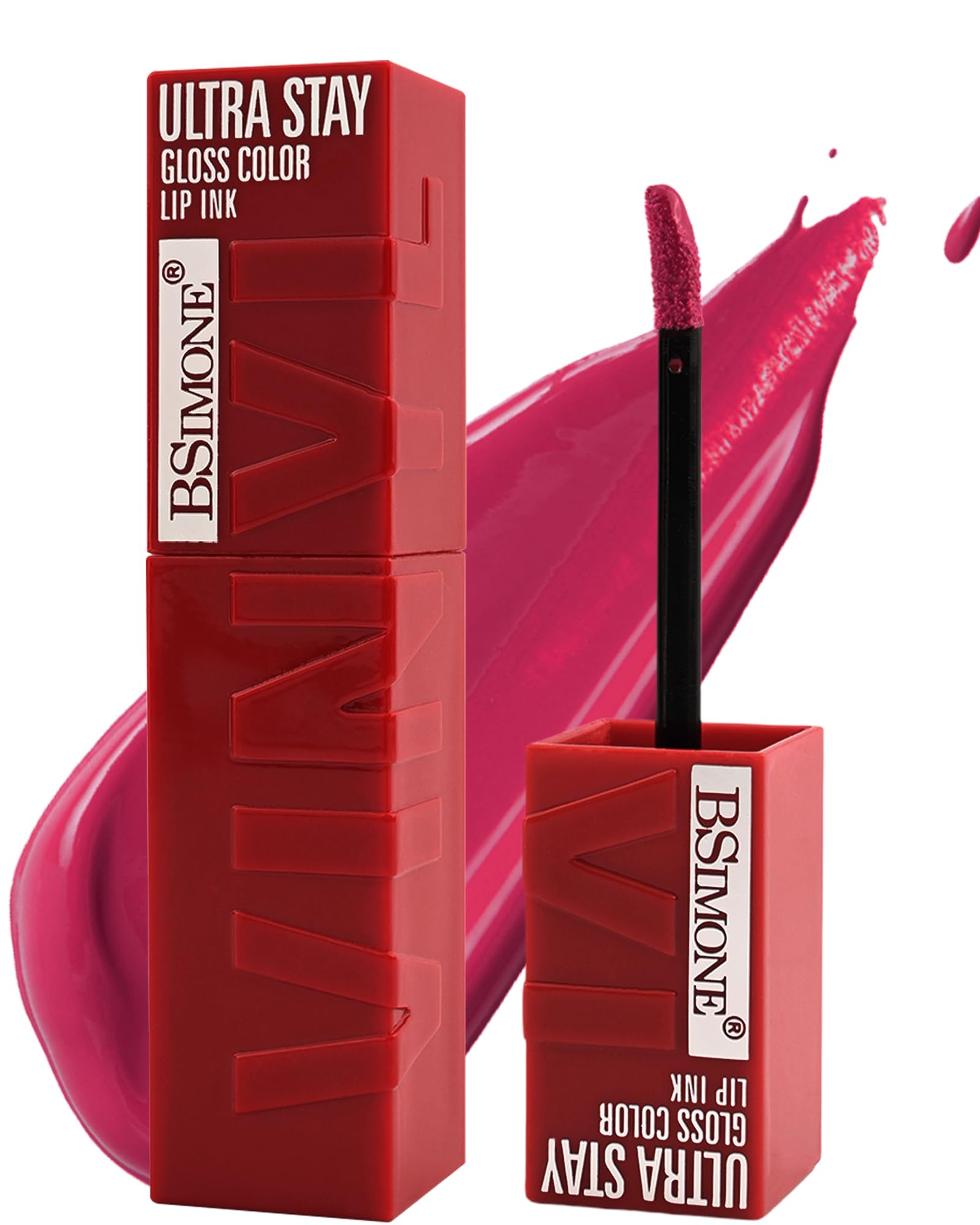 Gireatick Lip Plumper Set – 3-teiliger Transparenter Lipgloss, Feuchtigkeitsspendend & Glänzend