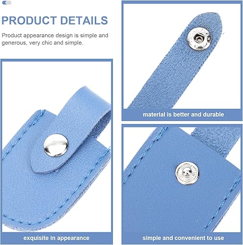 Miniatura 5 de FOMIYES 5 unids Nail Nipper Cover Sleeve Cutticle Nail Protector PU Manicura Pedicura Herramientas