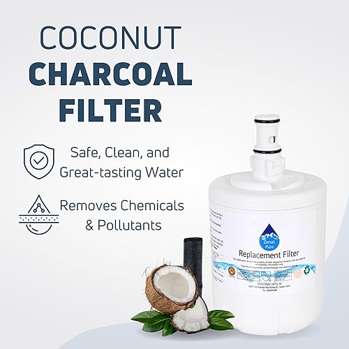 Miniatura 4 de Filtro de agua de repuesto para refrigerador Whirlpool ED25UEXHT00 - Compatible con cartucho de filtro de agua para refrigerador Whirlpool 8171413,