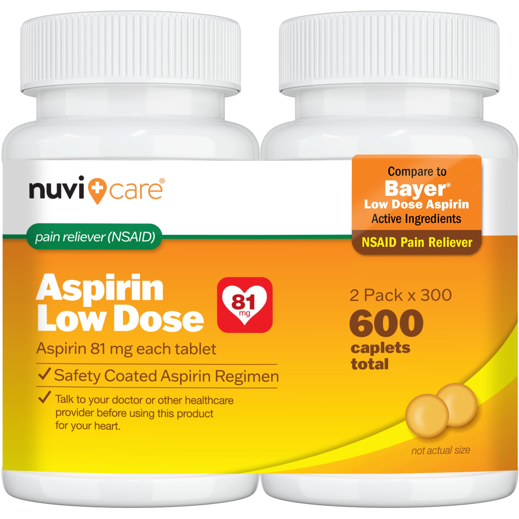 NUVICARE Low Dose Aspirin 81mg
