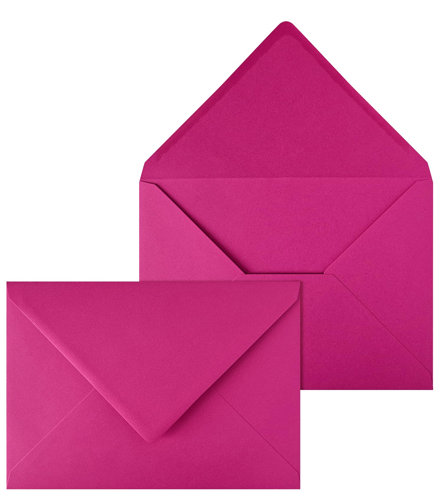 Netuno 250 Large Dark Pink envelopes C5 162 x 229 mm 6.4 x 9 in 120gsm Coloured Invitation Envelope Elegant envelopes for A5 Letters Wedding Invitations Greeting Cards documents Postcards