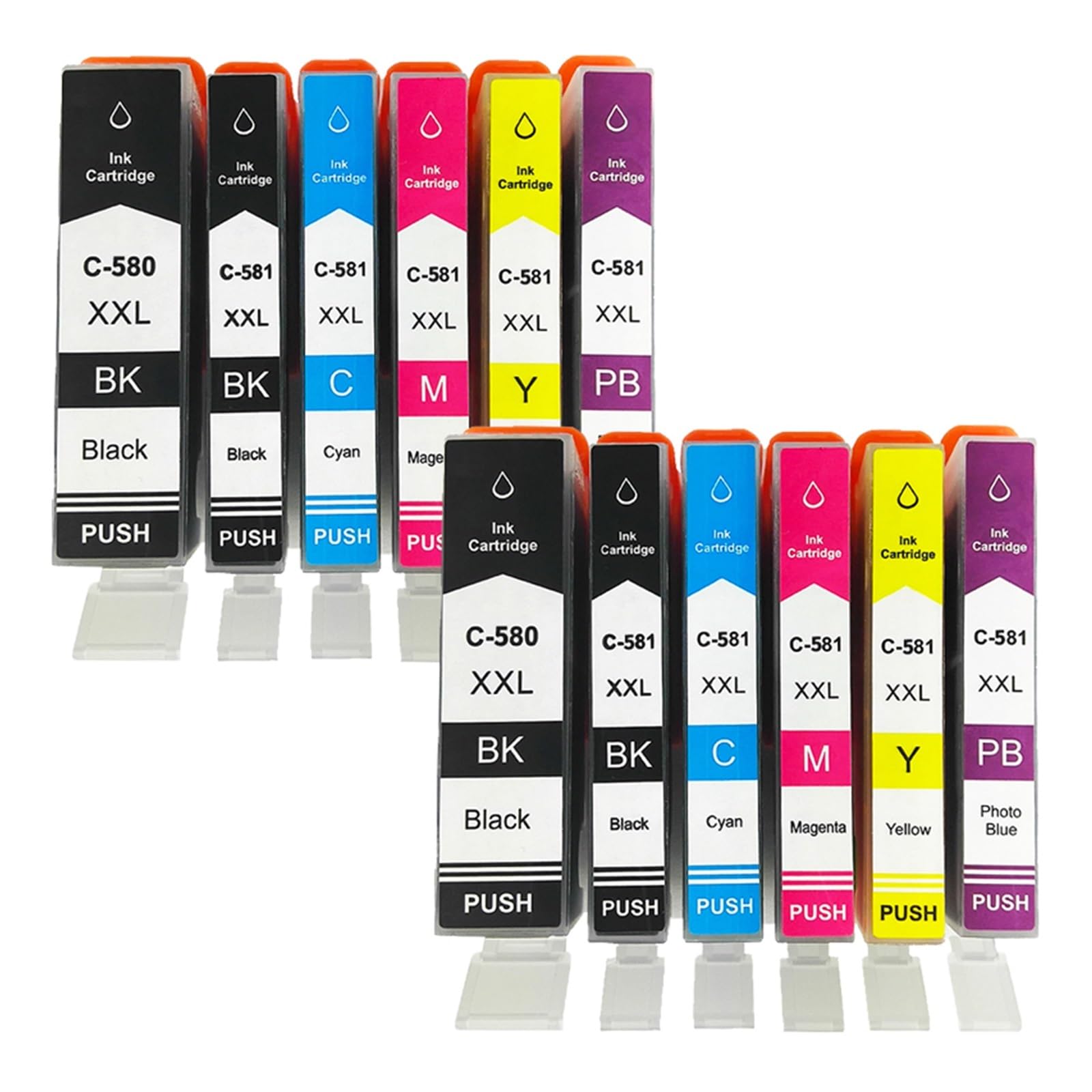Cartuccia PGI-580 CLI-581 Compatibile con Canon PIXMA TS705