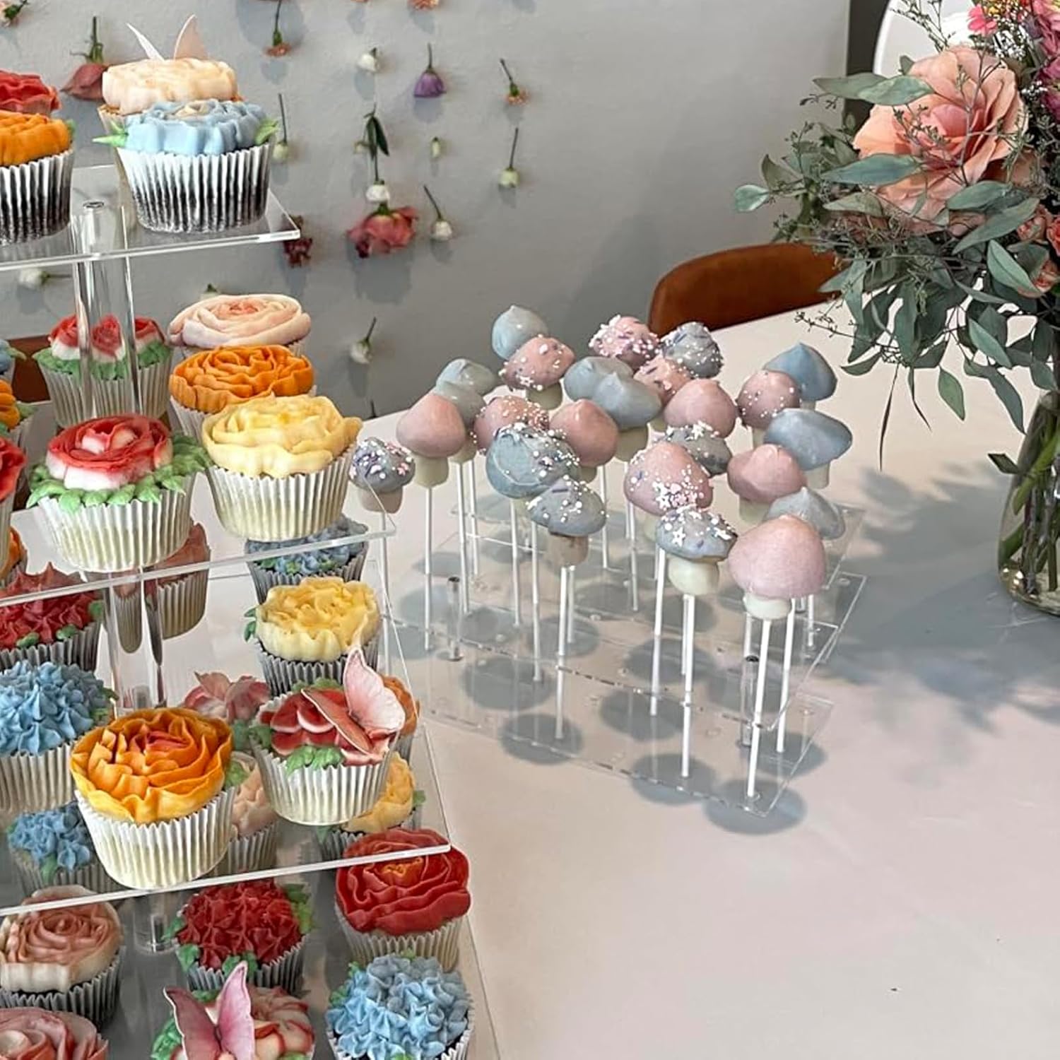 JEUIHAU 2000 PCS 6 Inches Lollypop Sticks,Paper Treat Stick, White Lollypop Sticks, Treat Lollipop Sticks for Candy,Cookie, Cake Pops Chocolate