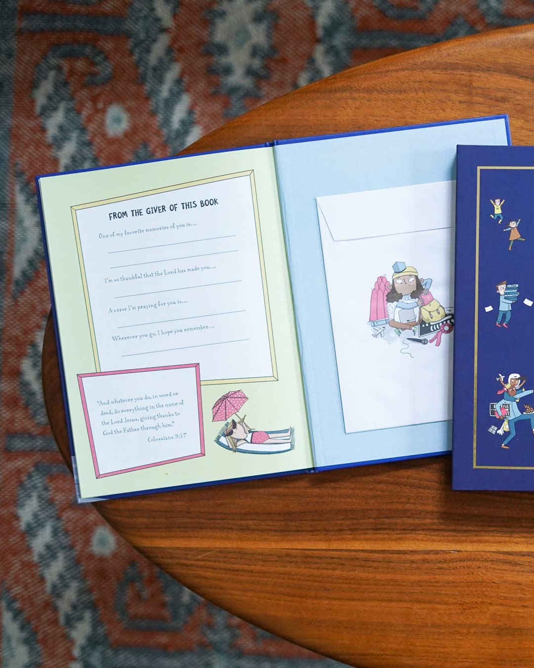 Wherever You Go, I Want You to Know (Keepsake Edition): (Christian rhyming book for Kindergarten/High School Graduation. Slipcase, Extra pages ... birthdays, Christmas, baptism/christening,)