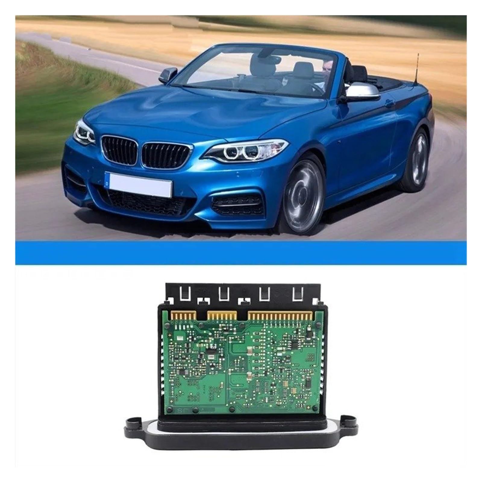 Unidad Control balasto Faros para Serie 2 F22 F23 2014-2017 63117363090 63117363091 Módulo LED Xenon Coche Control Faros Delanteros