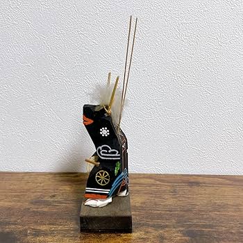 Amazon | 岩手県花巻市 鹿踊り 郷土玩具 南部鹿踊り 木彫り 民芸