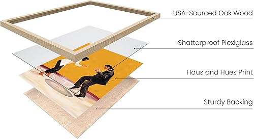 Miniatura 2 de HAUS AND HUES Póster de escena de película decoración retro de habitación, arte de pared de película para estética de habitación, decoración de