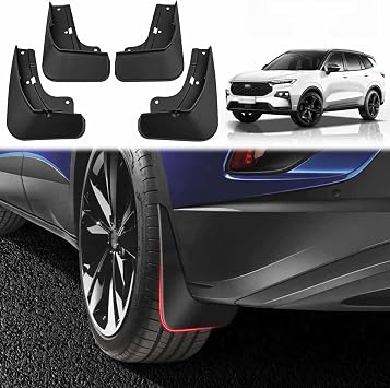 BODHIS Mud Flaps Kit for Ford Territory Equator 2022-2023 Guards Mudguards Splash Accessories Front and Rear Set